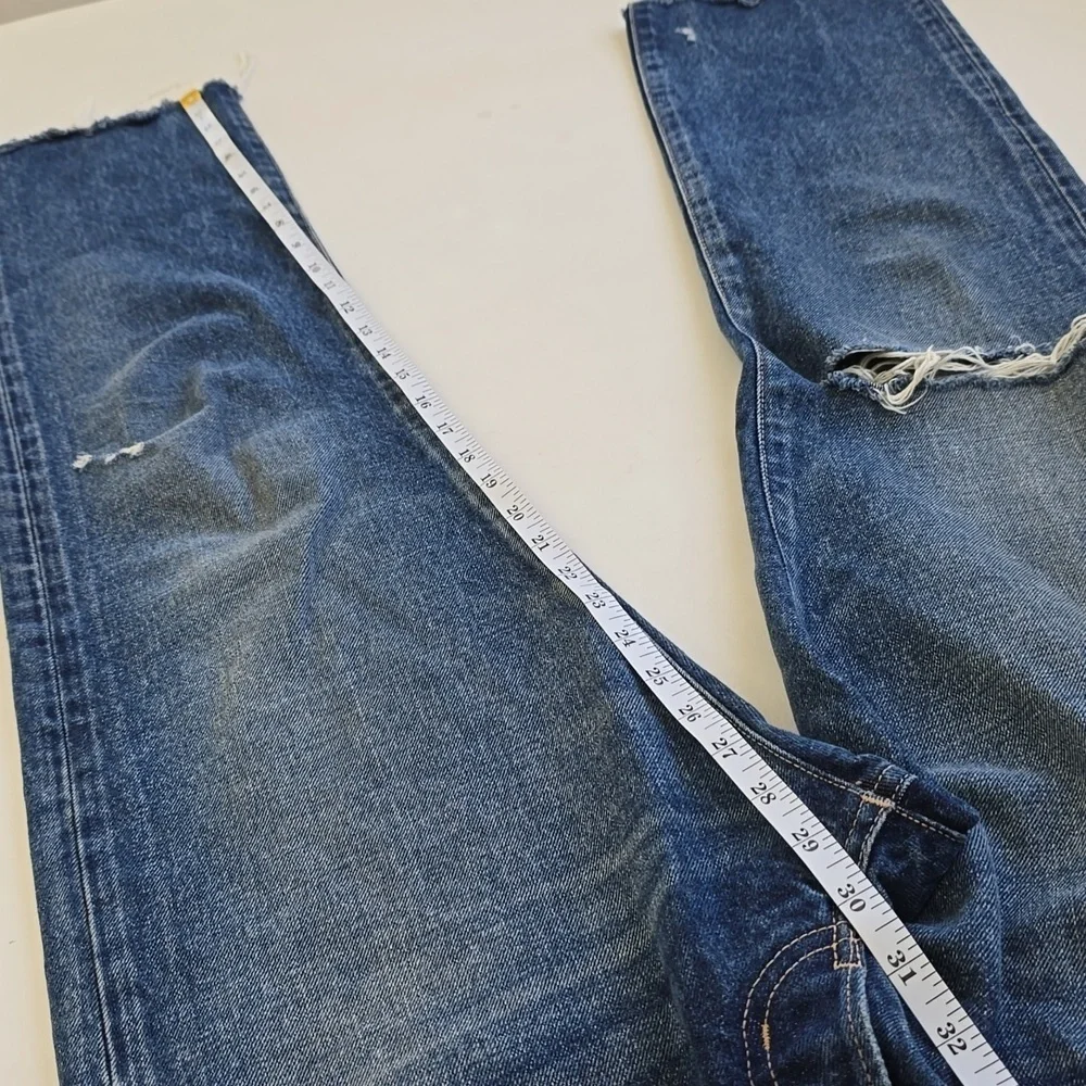 Moussy - Guilford Wide Straight in Dark Blue